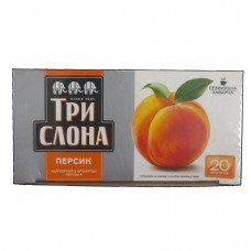 Чай Monomax Мономах Три слони Персик 20 пакетів