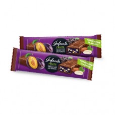 Шоколадний батончик Infanta з чорносливом та арахісом 40г