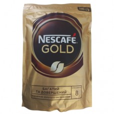 Кава Nescafe Нескафе розчинна Голд 280г пакет