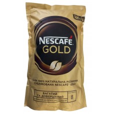 Кава Нескафе Nescafe Gold Голд 500г пакет розчинний