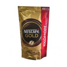 Кава Nescafe Нескафе розчинна Голд 400г пакет