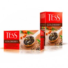 Чай ТЕСС Голдберрі чорний з ароматом обліпихи та айви 90г