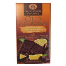 Олд Коллекшион OLD COLLECTION Шоколад гіркий зі шматочками аперсину 200г