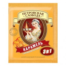 Кава Петровська Слобода розчинна 3в1 карамель 25 пакет
