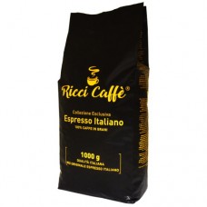 Кава Ricci Ріккі Caffe Espresso Italiano 1кг зерно 15/85