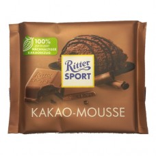 Шоколад Ріттер спорт Какао мус Ritter sport Kakao mousse 100г