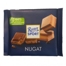Шоколад Ріттер спорт Нуга Ritter sport Nugat 100г