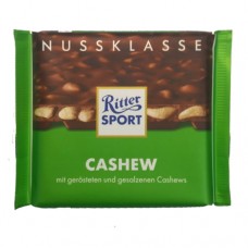 Шоколад Ріттер спорт Кешью Ritter sport Cashew 100г