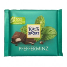 Шоколад Ріттер спорт М'ята перцева Ritter sport Pfefferminz 100г