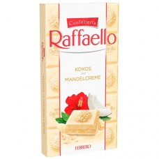 Шоколад Ferrero Raffaello білий шоколад з мигдалем та кокосовою стружкою 90г