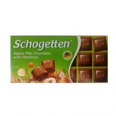 Шоколад Schogetten Alpine milk Hazelnut 100г