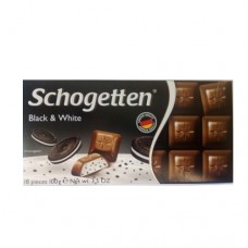 Шоколад Schogetten Black & White 100г