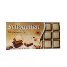 Шоколад Schogetten Трилогія Горіх 100г