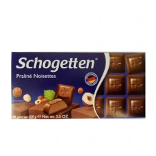 Шоколад Schogetten Praline Noisettes Нуга 100г