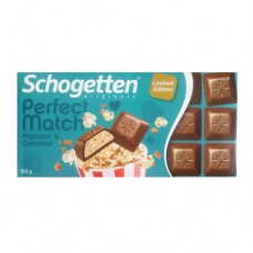 Шоколад Schogetten PM Popcorn Caramel 100г