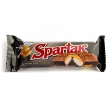 Шоколадний батончик Спартак Нуга з м'якою карамеллю 48г