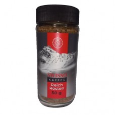 Кава Свіссо Райх Ростен Swisso Reich Rosten 50г розчинна скляна банка