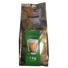 Кава Свіссо Капучино Ірландський крем Swisso Cappuccino Irish Cream 1кг розчинний М'яка упаковка