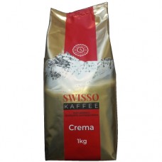 Кава Свіссо Крема Swisso Crema 1кг в зернах м'яка упаковка