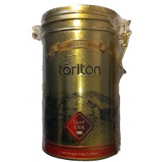 Чай Тарлтон УВА Tarlton UVA 150г чорний чай у залізній банці