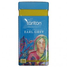 Чай Тарлтон Ерл Грей високогірний Tarlton Dimbula Earl grey high mountain 250г чорний чай у залізній банці