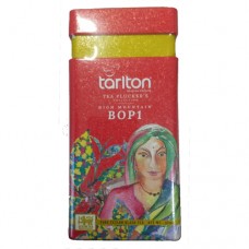 Чай Тарлтон БОП1 високогірний Tarlton Dimbula BOP1 high mountain 250г чорний чай у залізній банці