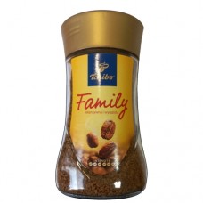 Кава Чібо Прізвища Tchibo Family 100г розчинна скляна банка
