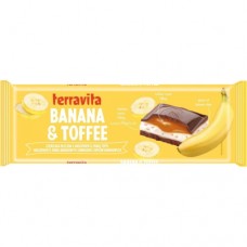 Шоколад Terravita з Бананом і Тоффі 235г