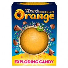 Шоколад Терріс Новорічні Шипучі цукерки Terry's Chocolate Orange New Year Exploding Candy 145г