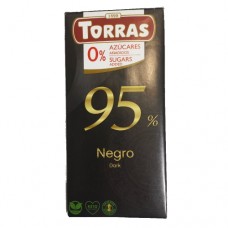 Шоколад Торрас Негро чорний 95% Torras Negro Dark 95% 75г