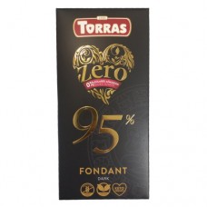 Шоколад Торрас Зеро чорний 95% Torras Zero Dark 95% 100г