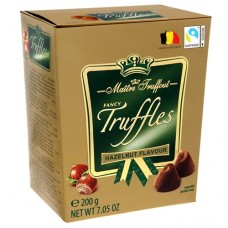 Цукерки Трюфелі з Лісовим Горіхом Maitre Truffout Hazelnut Flavour 200г