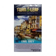Чай Twin Leaf чорний Бергамот 100г