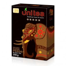 Чай Юнітеа Голден Супер Пеко Unitea Golden Super Pekoe 250г Чай Юнітеа Голден Супер Пеко Unitea Golden Super Pekoe 250г