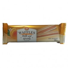 Вафлі Бісквіт-Шоколад молочно-абрикосовий 50г