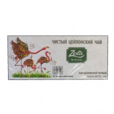 Чай Зеста Чорний Zesta Black tea 25 пакетів