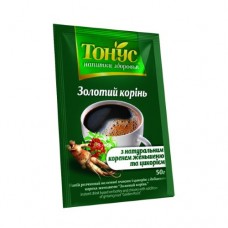 Кавовий напій Золоте зерно Золотий корінь 50г пакет